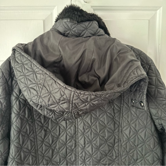 Marc New York Quilted faux fur lined jacket - Picture 8 of 14